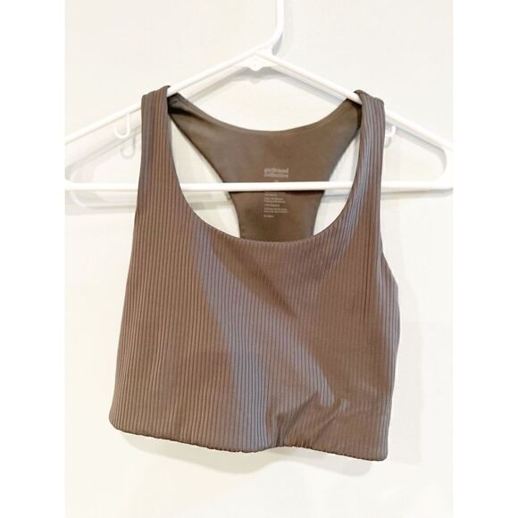 Girlfriend collective SET of ribbed leggings and Paloma bra cypress green - Picture 7 of 8